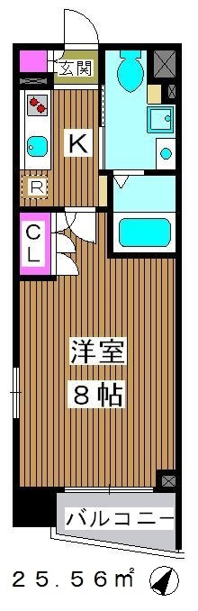 プラウドフラット板橋本町の間取り写真