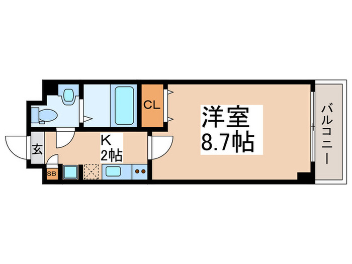 アルファコート青砥4の間取り写真