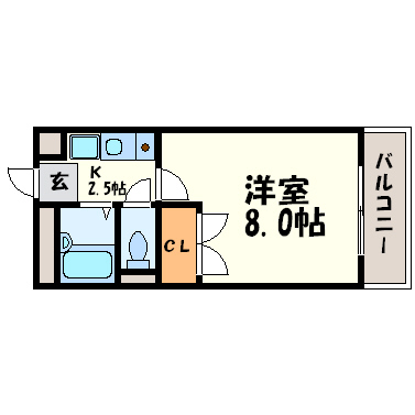 彩華IIIの間取り写真