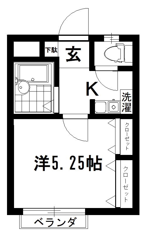 メゾン・ド・コスモ２の間取り