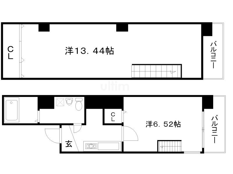 ブリエ五条大宮の間取り