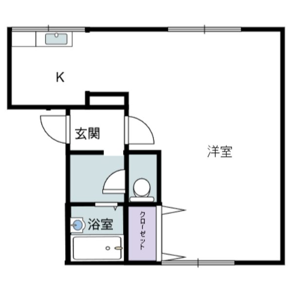 ロカティ・ドゥAの間取り