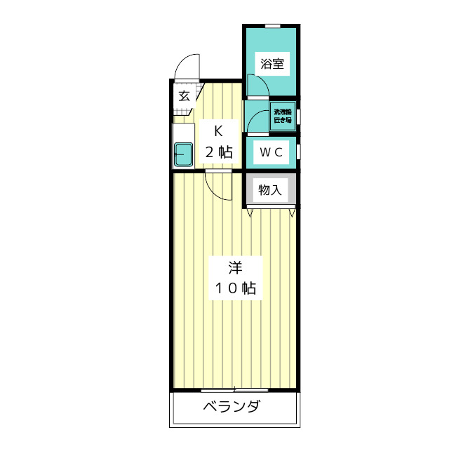 クリーンヒルズの間取り