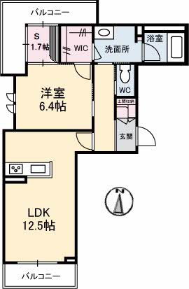 グレースヴィラ西崎の間取り