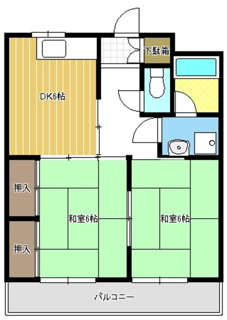 飯田第１コーポの間取り