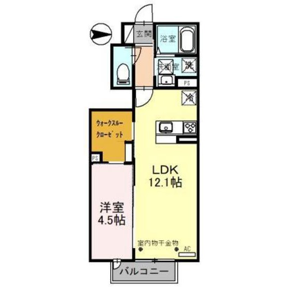 グリーン・ライトの間取り