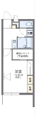 レオパレスリオの間取り