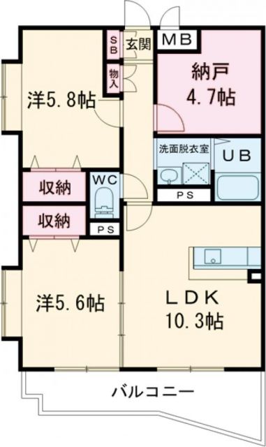 セントラルシティの間取り