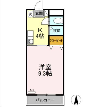 ネオ・カーサＭＡＫＩの間取り