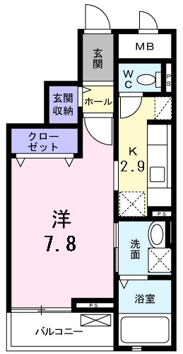 レジデンス若葉IIの間取り