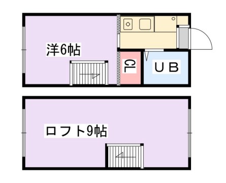 岸本ハイツの間取り