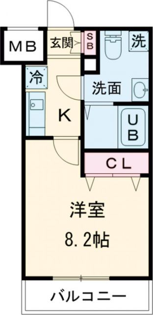 ジェノヴィア浅草IIIグリーンヴェールの間取り