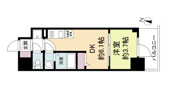 リヴェント福島野田の間取り