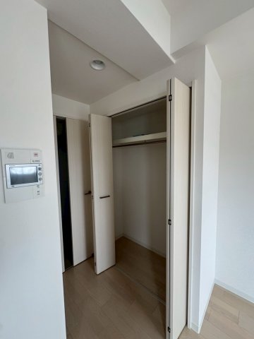 収納　たっぷりとした収納スペースです