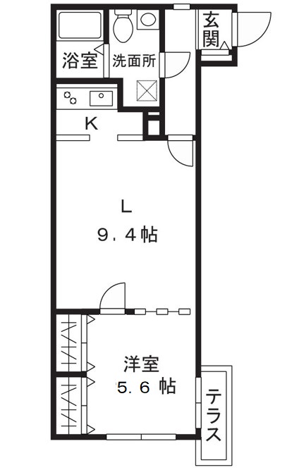 MODULOR三軒茶屋IIの間取り