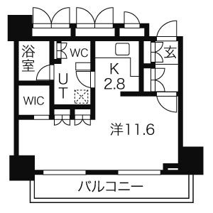 プライムメゾン大通公園の間取り