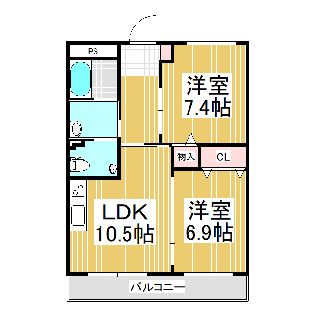 エスポワールの間取り