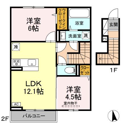 エフフォーリアの間取り