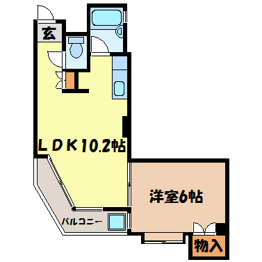 星ヶ丘第一ビルの間取り