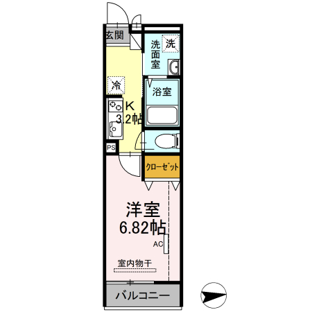 メイプルプレイスの間取り