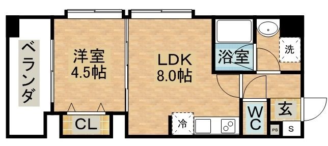 カンフリエ山王の間取り