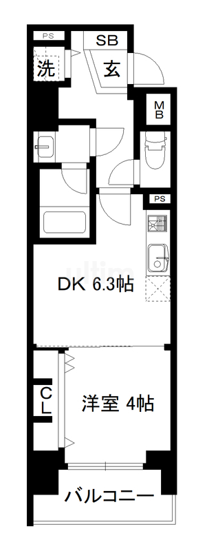 ベラジオ京都梅小路の間取り