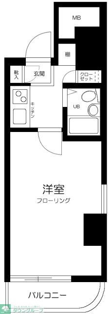 ダイホープラザ千駄木の間取り