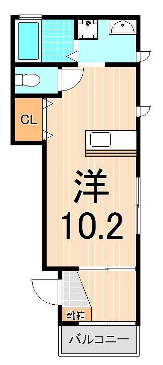 ヴィラソレイユの間取り