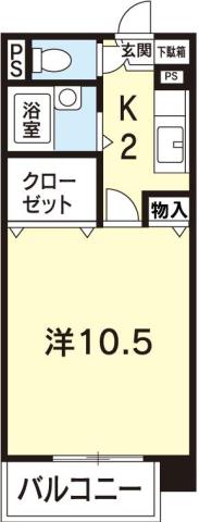 サイノス常三島の間取り