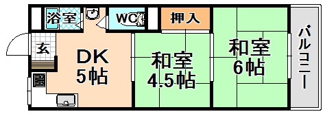 グリーンハイツの間取り