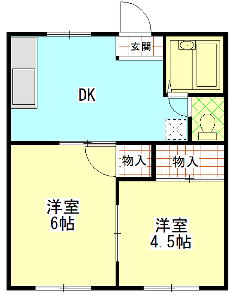 プティ赤松の間取り