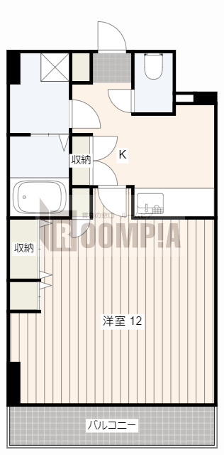 レベント岐阜の間取り