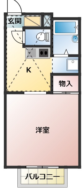 リトルシャンティ―の間取り