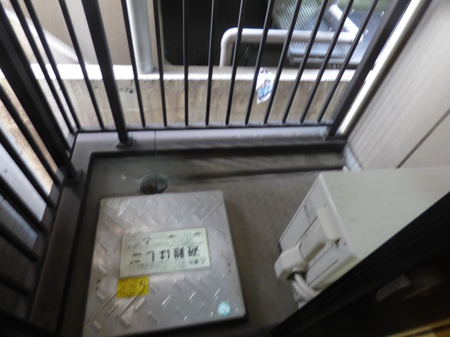 バルコニー　同物件別室です。