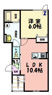 ひまわりの間取り