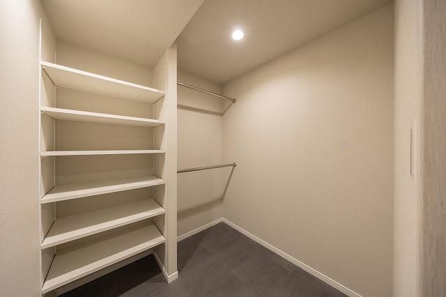 収納　十分な収納スペースがあります