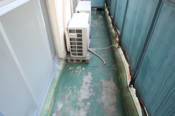 バルコニー　※別号室の写真です