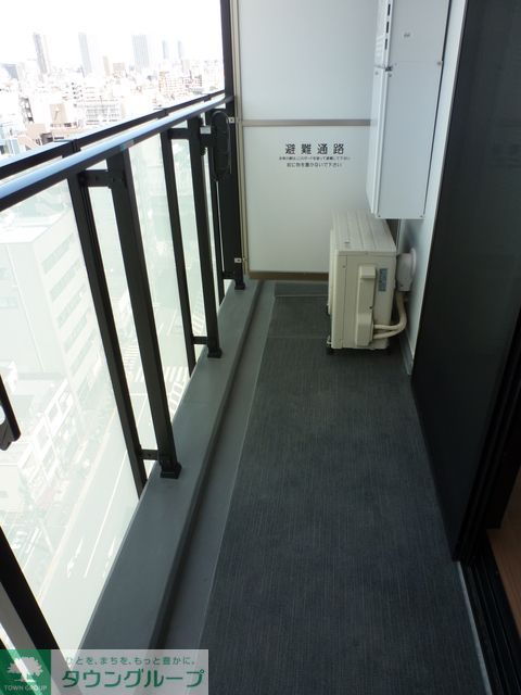 バルコニー　Bタイプ2014年9月撮影