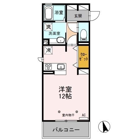 アクロスSの間取り