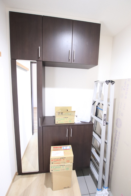 玄関　シューズボックスです♪※施工中です。