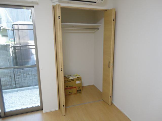 収納　広いクローゼット