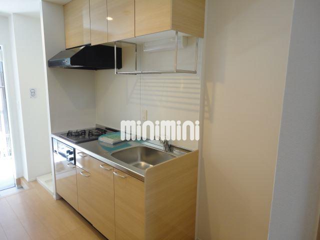 キッチン　広々キッチンでお料理らくらくです。