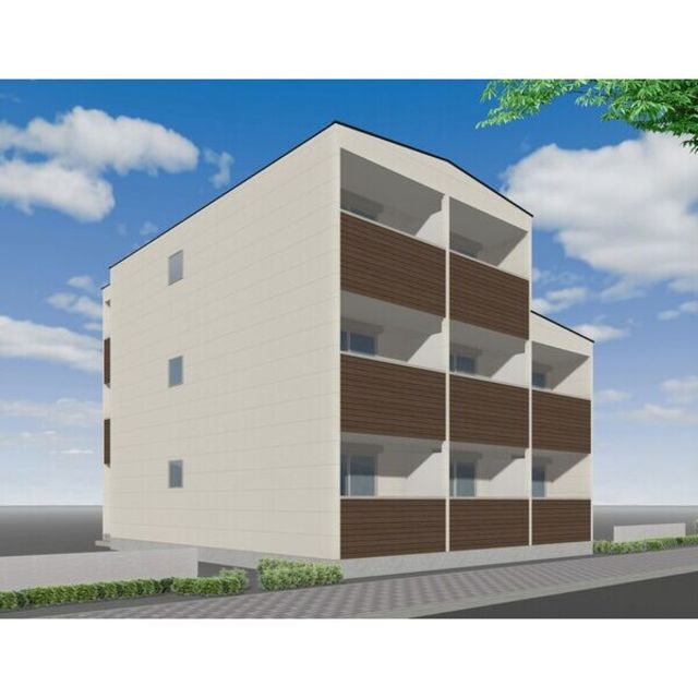 建物外観　外観（建設中）