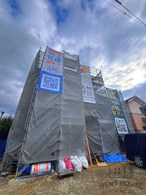 建物外観　外観（建設中）