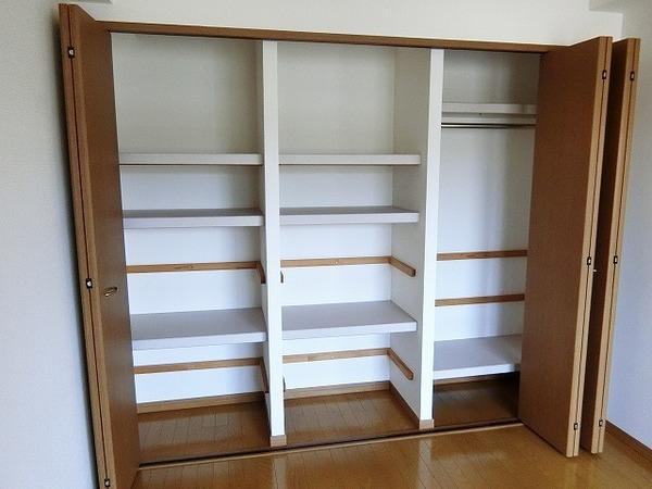 収納　クローゼット！