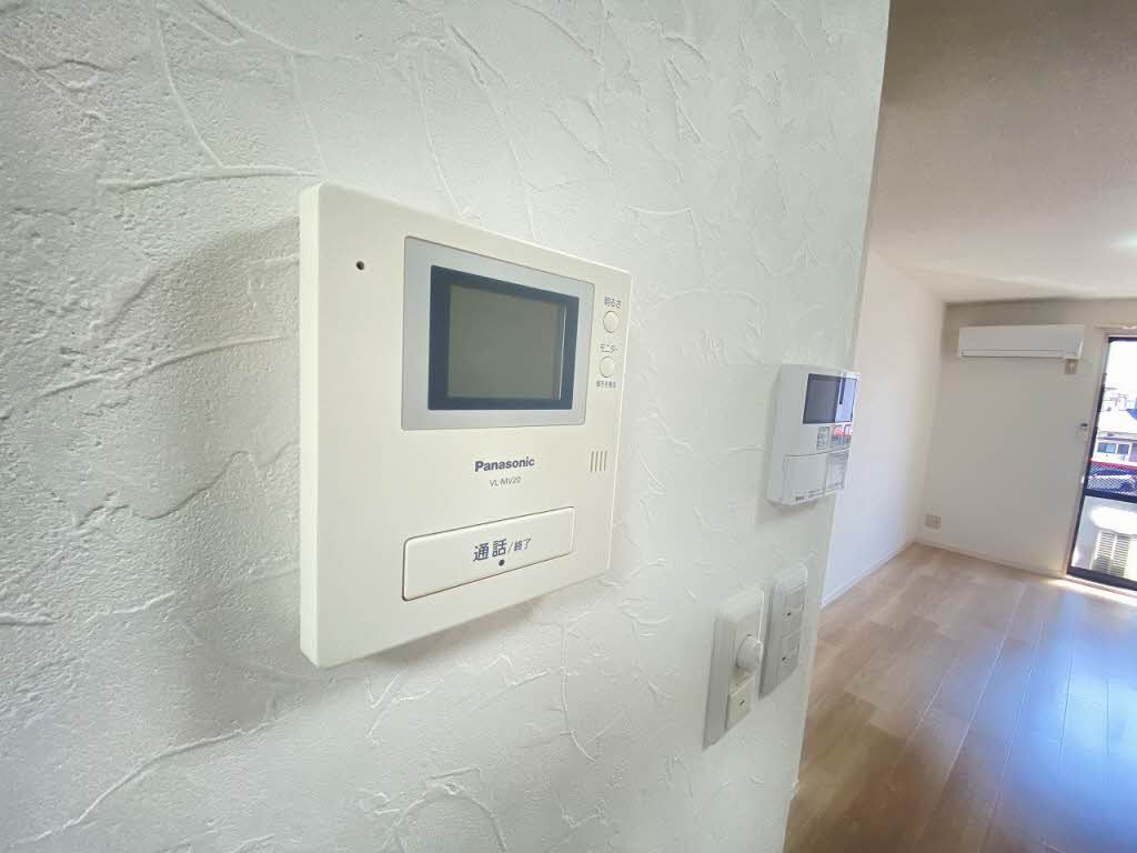 セキュリティ　モニタ付きドアホン