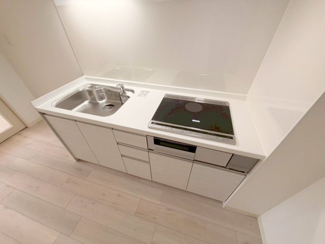 キッチン　ＩＨコンロなのでお掃除らくらく