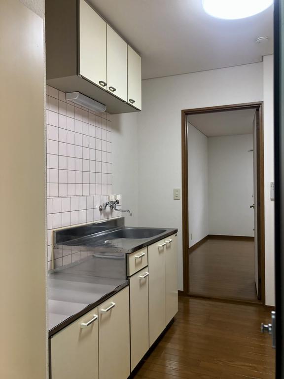 キッチン　経済的な都市ガス仕様