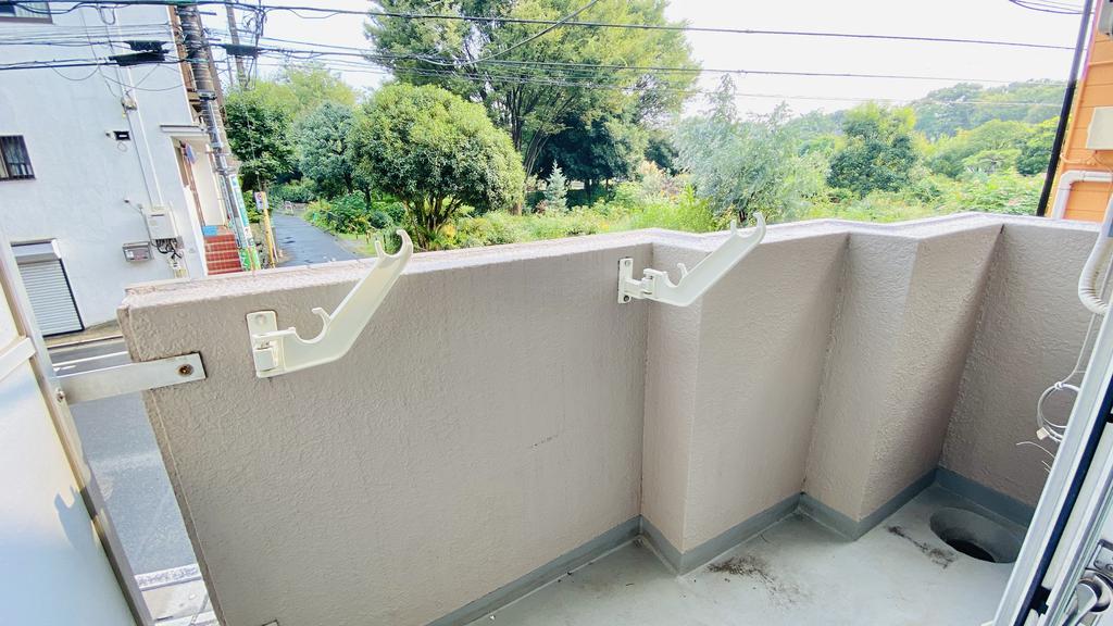バルコニー　天気のいい日は外干し確実☆