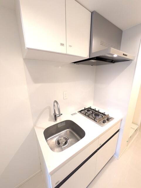 キッチン　◆２口ガスコンロ付キッチン◆　※クリーニング前